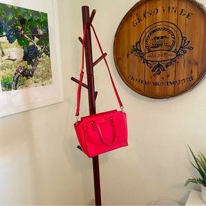 Kate Spade Jackson Satchel Red Bag
